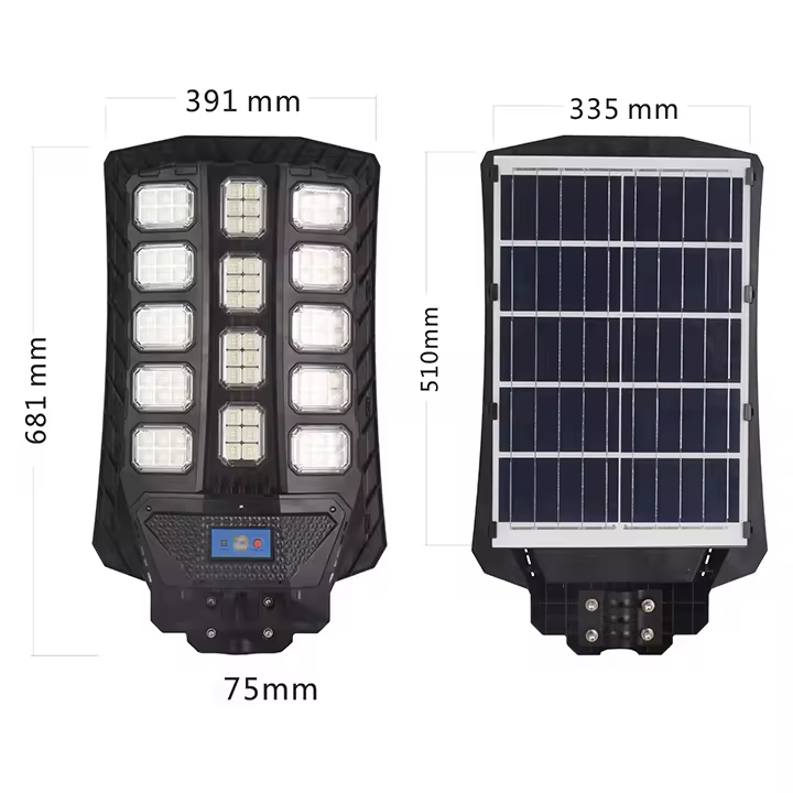 300W LED Solar Street Light Integrated Outdoor Waterproof and Photosensitive with Battery Power Supply