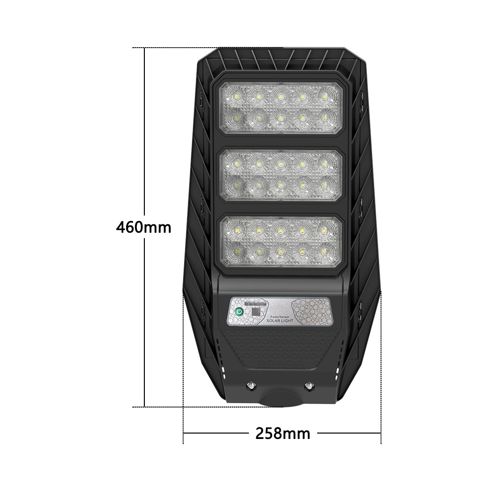 Wholesale IP65 LED Street Lights Solar Power Waterproof Outdoor Motion Sensor Lamp Fixture Controller Battery Supplied Road