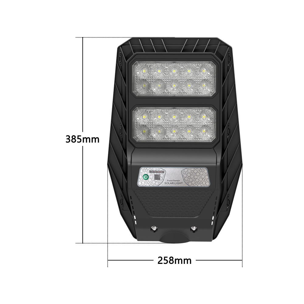 Wholesale IP65 LED Street Lights Solar Power Waterproof Outdoor Motion Sensor Lamp Fixture Controller Battery Supplied Road