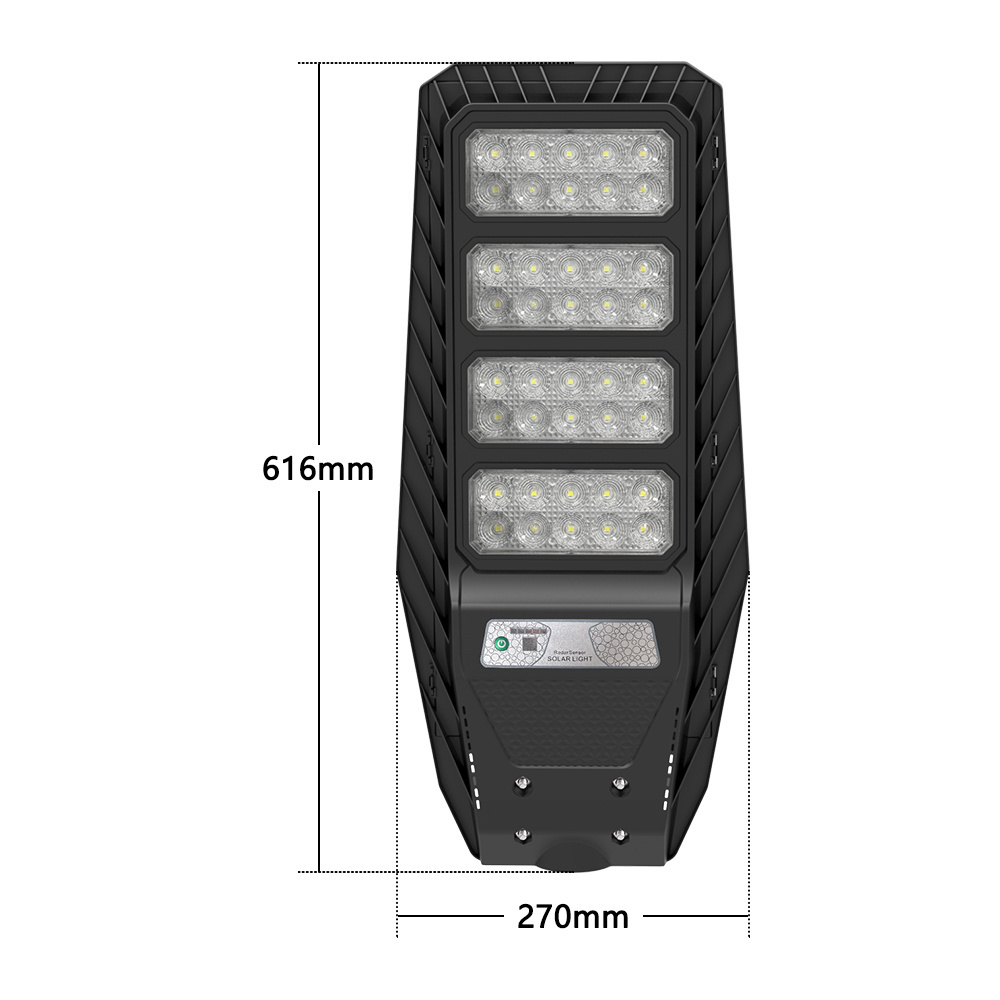 Wholesale IP65 LED Street Lights Solar Power Waterproof Outdoor Motion Sensor Lamp Fixture Controller Battery Supplied Road