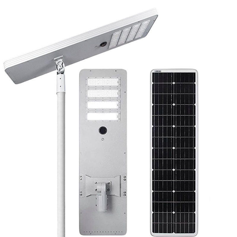 Aluminum all in one integrated led solar street lamp for outdoor in smart city