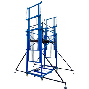 JIN YANG HU 4m 5m 6m 8m electric scaffold lift in warehouse electric scaffolding device