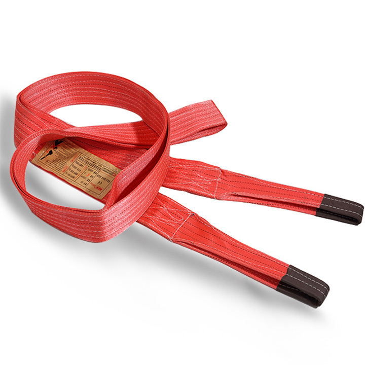 JIN YANG HU Hot sell lifting  polyester flat webbing belt/webbing sling