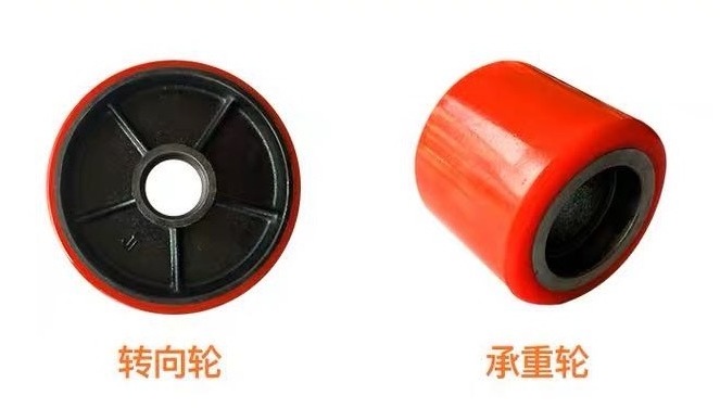 Pallet truck wheel of steer wheel and load wheel with high quality and ISO certification for replacement