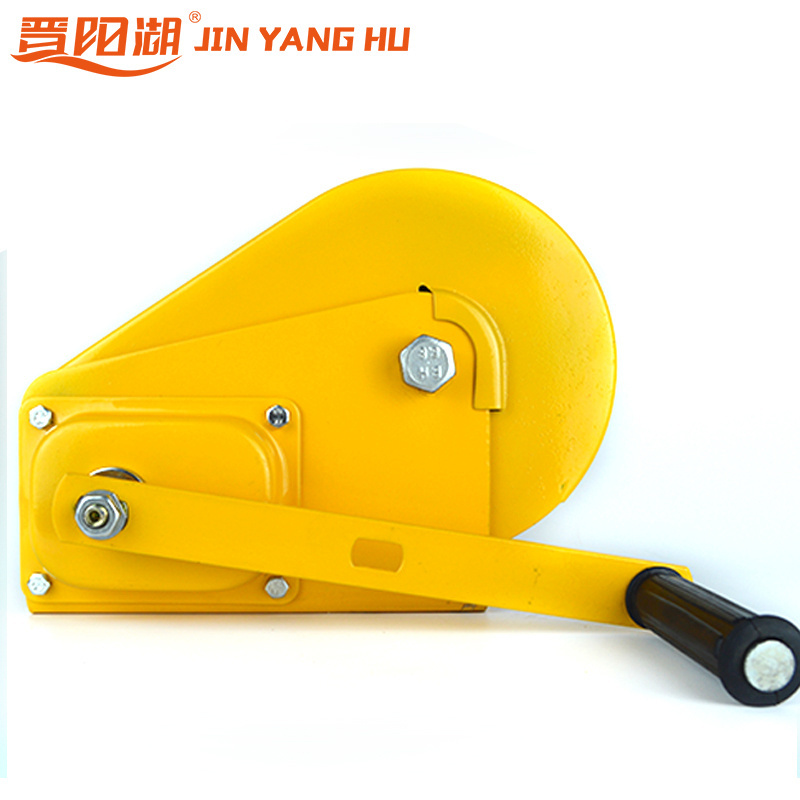 hand winch manual portable self locking hand winch with stainless rope