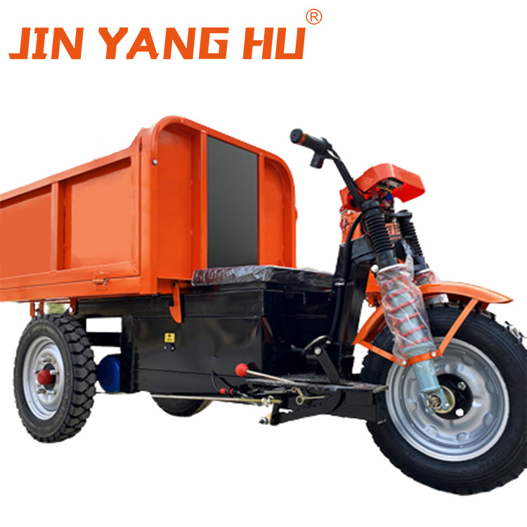 Mini Three-wheel Electric Dumper 1000kg Truck Construction electric Dumper Truck for mining