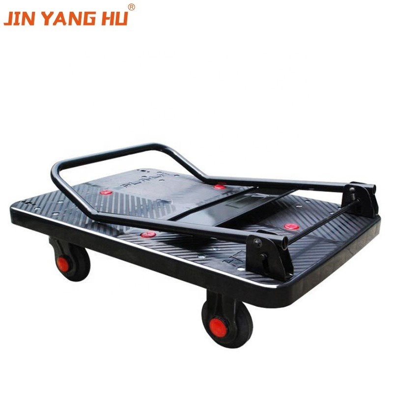 JIN YANG HU warehouse use small folding hand trolley hand carts foldable trolley