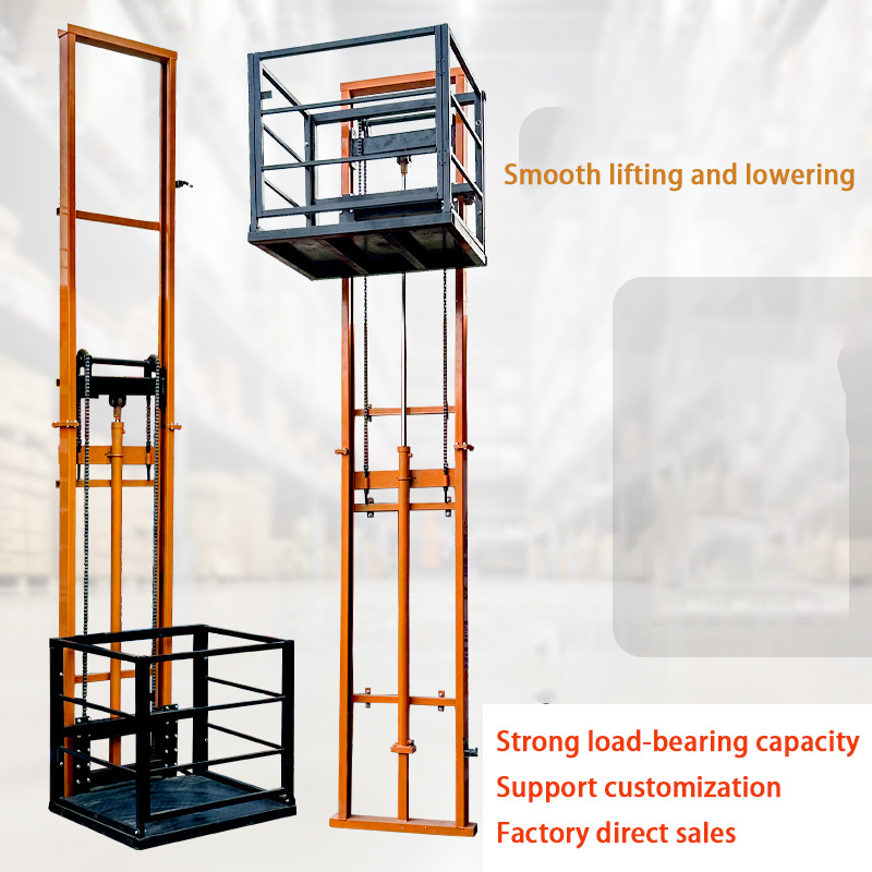 JIN YANG HU customized 3-12m Electric freight elevator lift for home freight elevator lift personal elevator