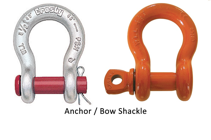 JIN YANG HU high quality 2T 25T D Shackle stainless steel lifting rigging Shackle