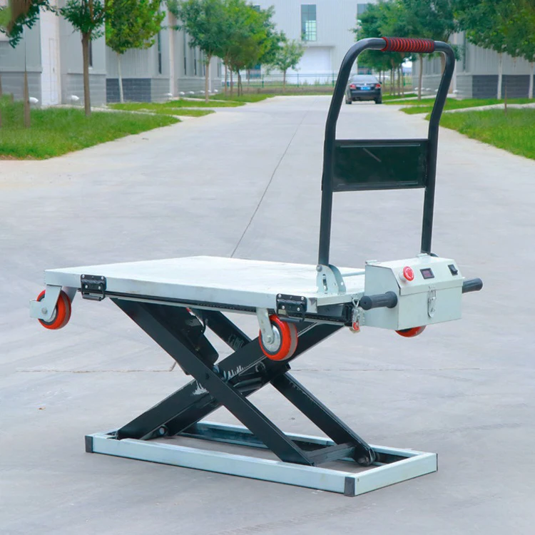 Self-Lifting Scissor Platform Truck Versatile Self-Lifting Scissor Platform Truck for Warehouses and Factories