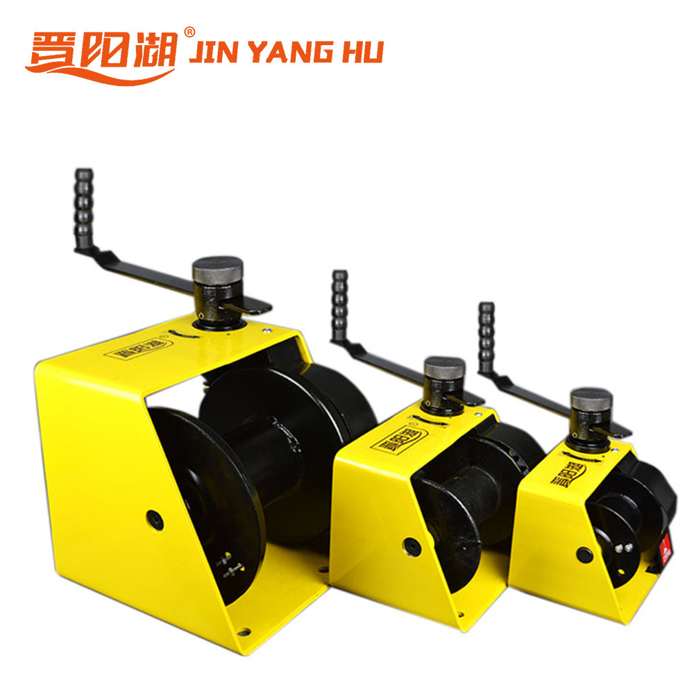 heavy duty hand winch manual/ manual boat winch with self locking/ 2600lbs manual crank winch