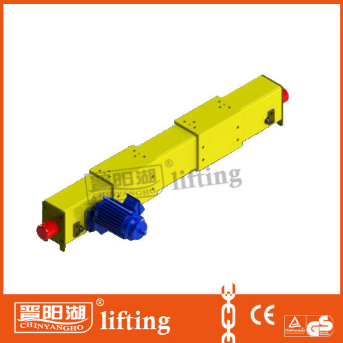 2t RS motor travelling i beam crane /end carriage  /Wide range of applications motor drive Single Beam bridge Crane