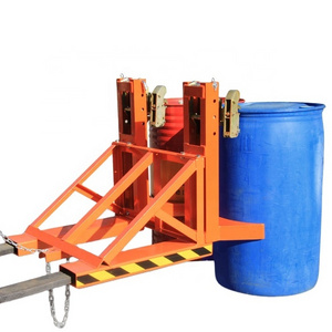 JIN YANG HU DG720 forklift attachment oil drum lifting clamp Heavy duty olecranon oil drum clamps