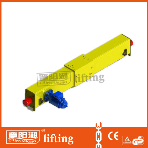 2t RS motor travelling i beam crane /end carriage  /Wide range of applications motor drive Single Beam bridge Crane