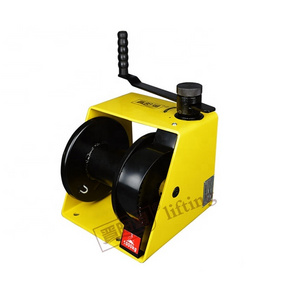 heavy duty hand winch manual/ manual boat winch with self locking/ 2600lbs manual crank winch