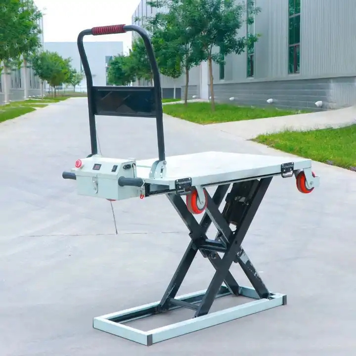 Self-Lifting Scissor Platform Truck Versatile Self-Lifting Scissor Platform Truck for Warehouses and Factories