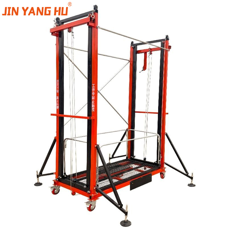 JIN YANG HU 6m Electric Scaffolding Lift automatic lifting scaffolding platform for construction