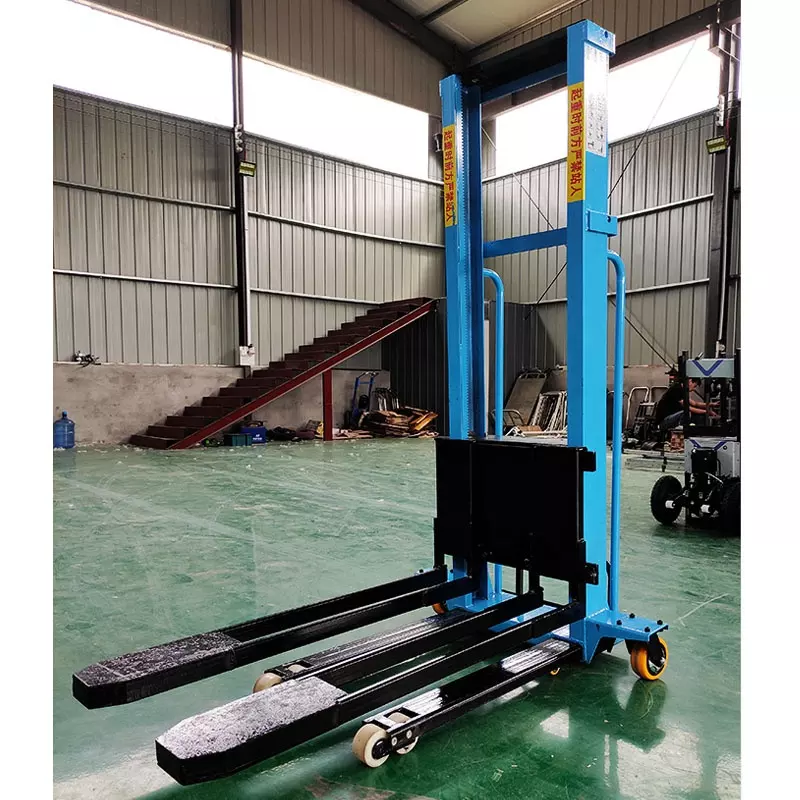 Factory Direct 1T Self Loading unloading Stacker Portable Electric Pallet Lift Stackers innolift stacker price