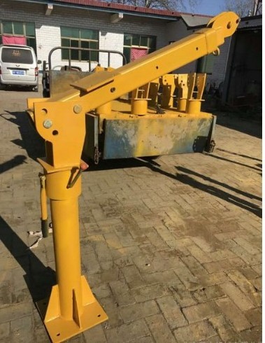 JIN YANGHU 500KG-1000KG column mounted jib truck crane jeep pick up crane