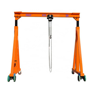 Chinese supplier warehouse mobile gantry crane 1 ton 2 ton 3 ton 5 ton 10 ton for sale