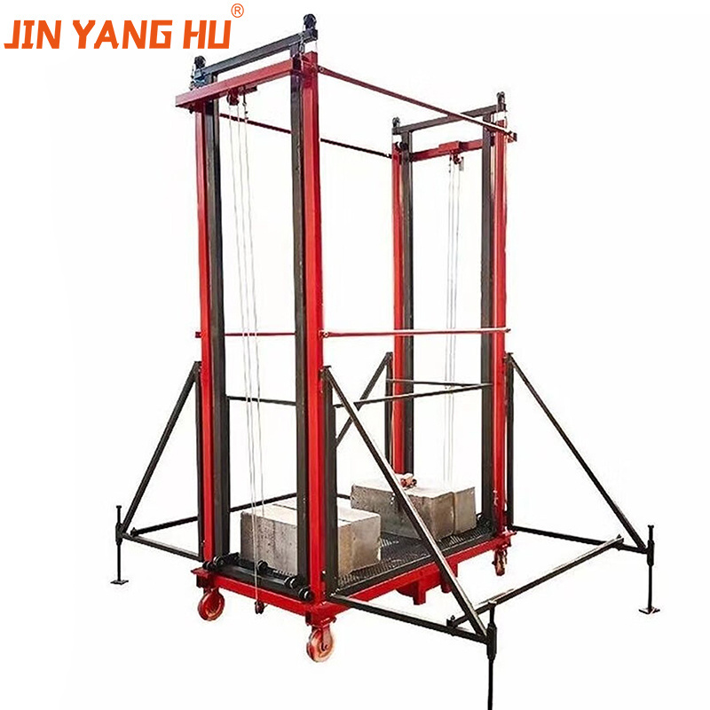 JIN YANG HU 6m Electric Scaffolding Lift automatic lifting scaffolding platform for construction