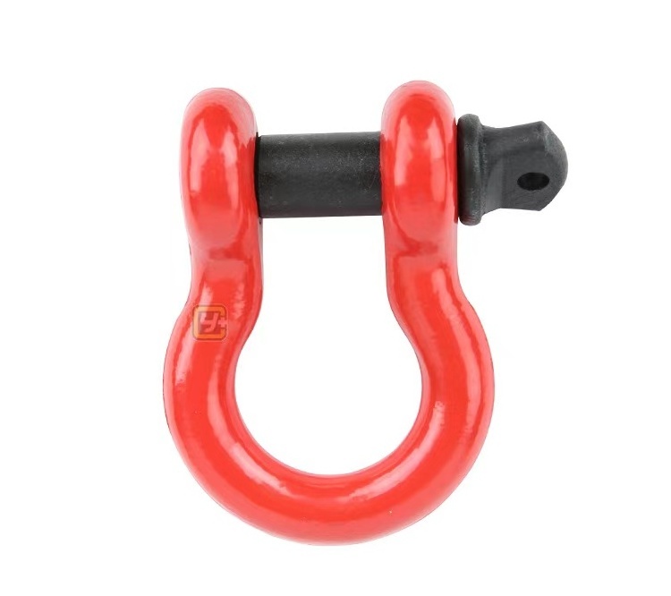 JIN YANG HU high quality 2T 25T D Shackle stainless steel lifting rigging Shackle