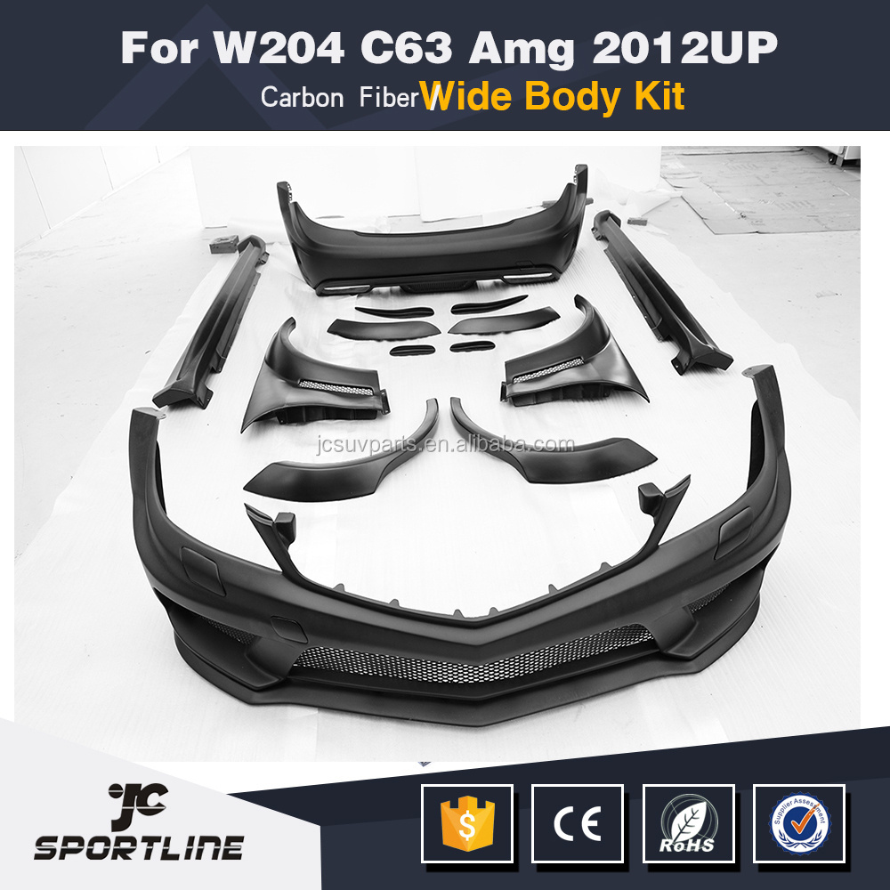 Black Series Wide FRP Body Kit for Mercedes Ben z W204 C63 Coupe