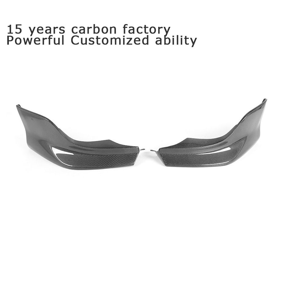 M tech carbon fiber front lip splitter For BMW E60