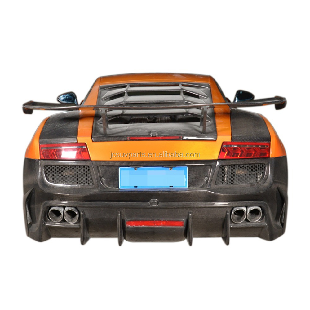 BodyKit Carbon Fiber D Style Car Rear Bumper For Lamborghini Gallardo LP550 08-12