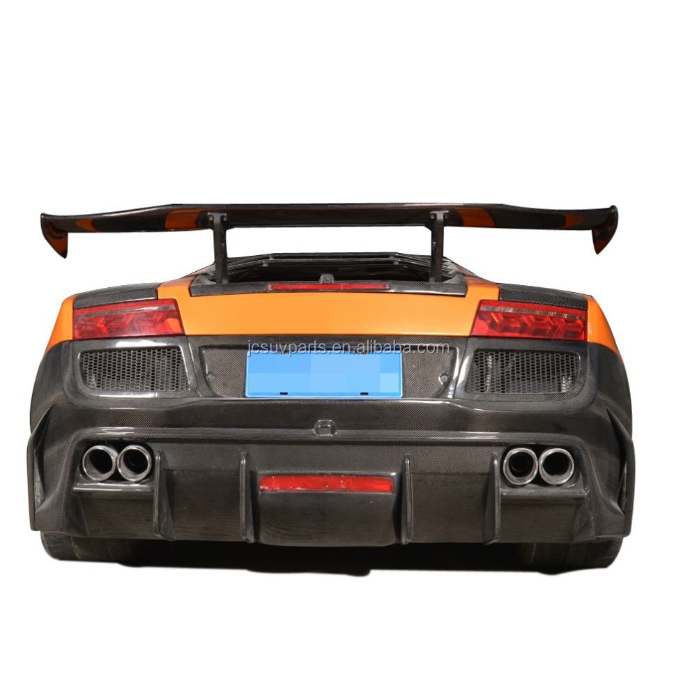 BodyKit Carbon Fiber D Style Car Rear Bumper For Lamborghini Gallardo LP550 08-12