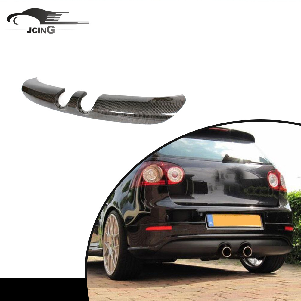 R32 Style Carbon fiber rear diffuser for V W Golf 5