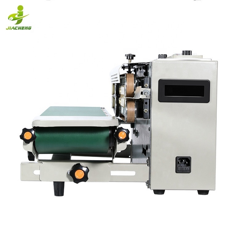 FR-900 Automatic Horizontal Food Plastic Film Bags Heat Sealing Machine Continuous Band Sealer Machine