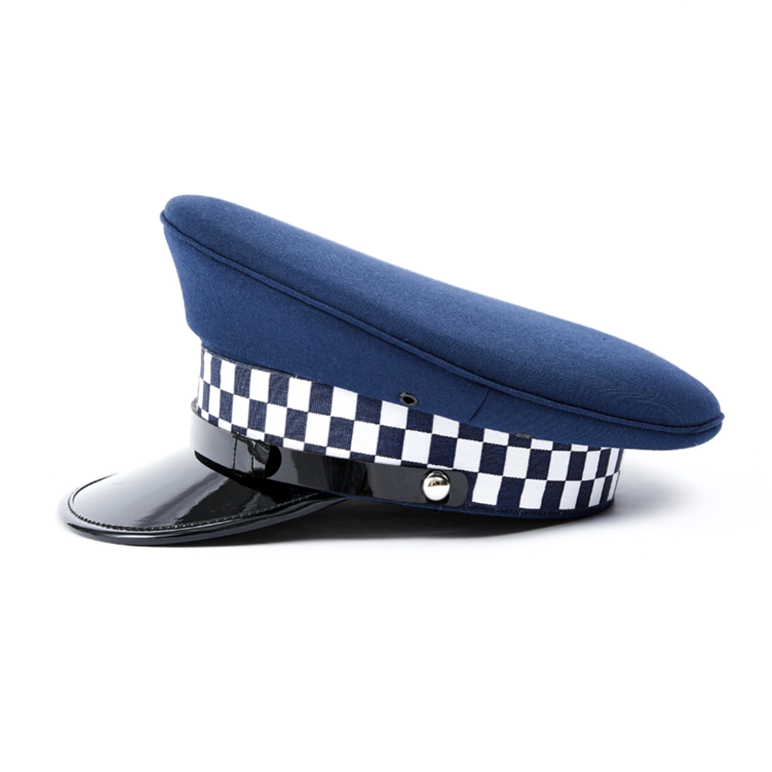 Officer Peaked Cap Dress up Hats Blue Captain Caps Guard Visor Hat