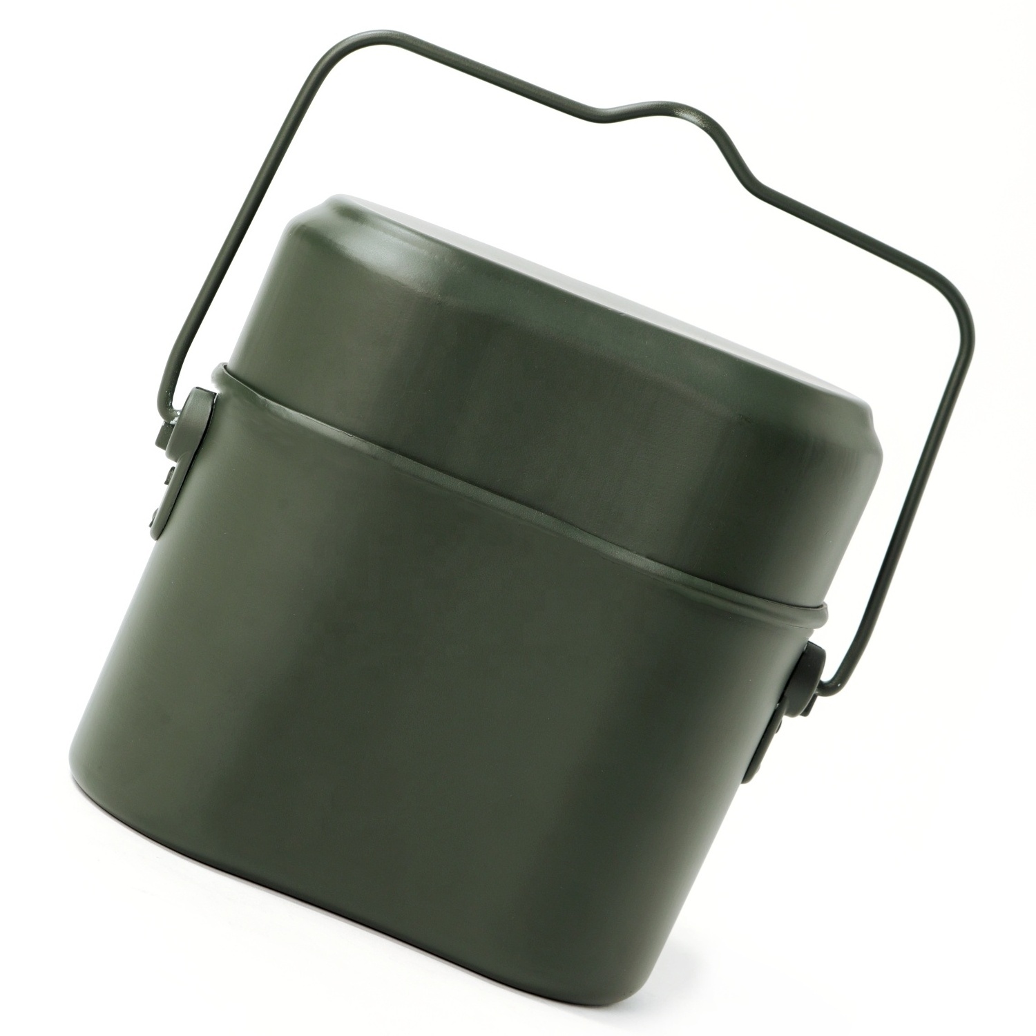 Original Nature aluminum Mess and Griddle Kits Canteen Pot Patrol Camping Lunch Box Tactical Mess Kit