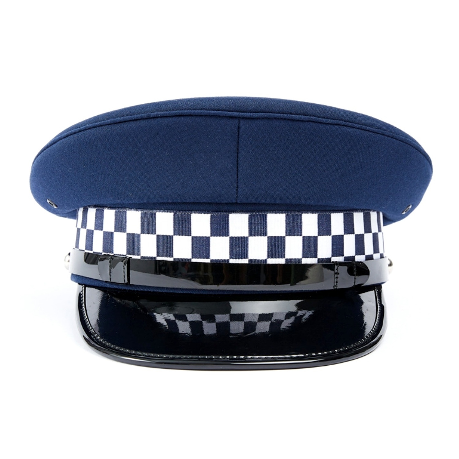 Officer Peaked Cap Dress up Hats Blue Captain Caps Guard Visor Hat