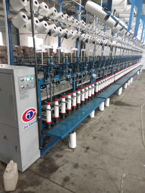 China supplier economic plastic mop yarn twisting making machine for pp yarn ring twisting machine mop yarn manufacture spinning