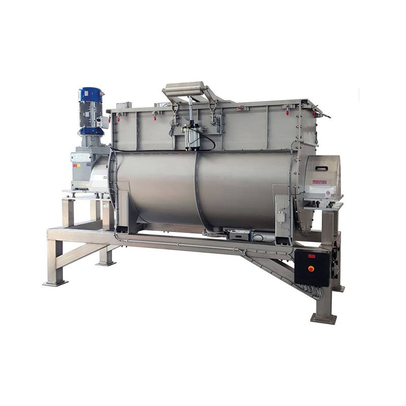 Feed Mixer Blender Horizontal Double Ribbon Mixer For Spices Ribbon Mixer