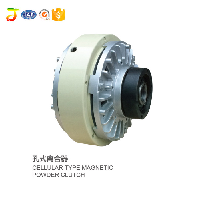 Automatic web tension controller for magnetic powder clutch/brake