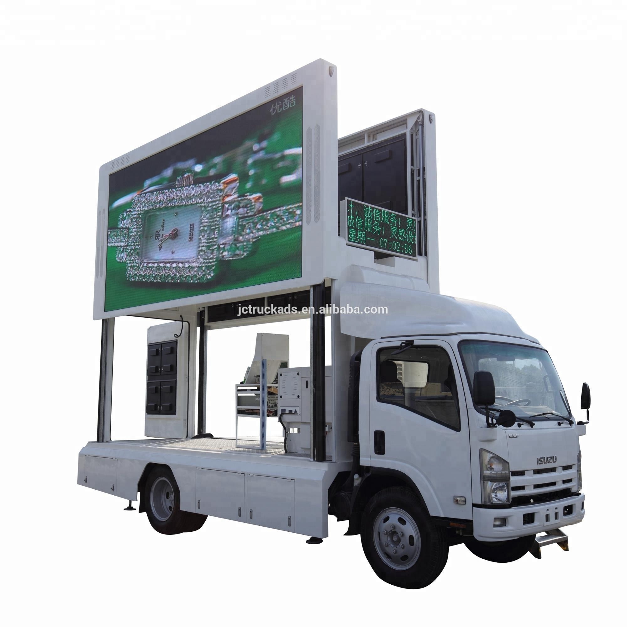 LED mobile truck advertising truck, led screen car advertising, full color truck led display