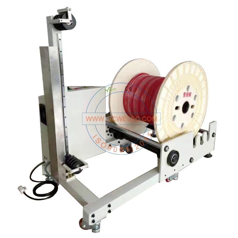 JCW-WP05 Automatic wire unwinding machine heavy duty roll cable unwinder