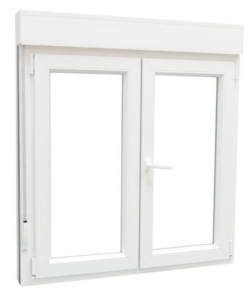 Cheap price upvc Roller shutter window