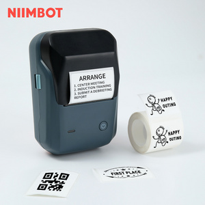 NiiMbot B1 portable mini Photo printer  Pocket Mobile label Printer wireless Bluetooth thermal printer