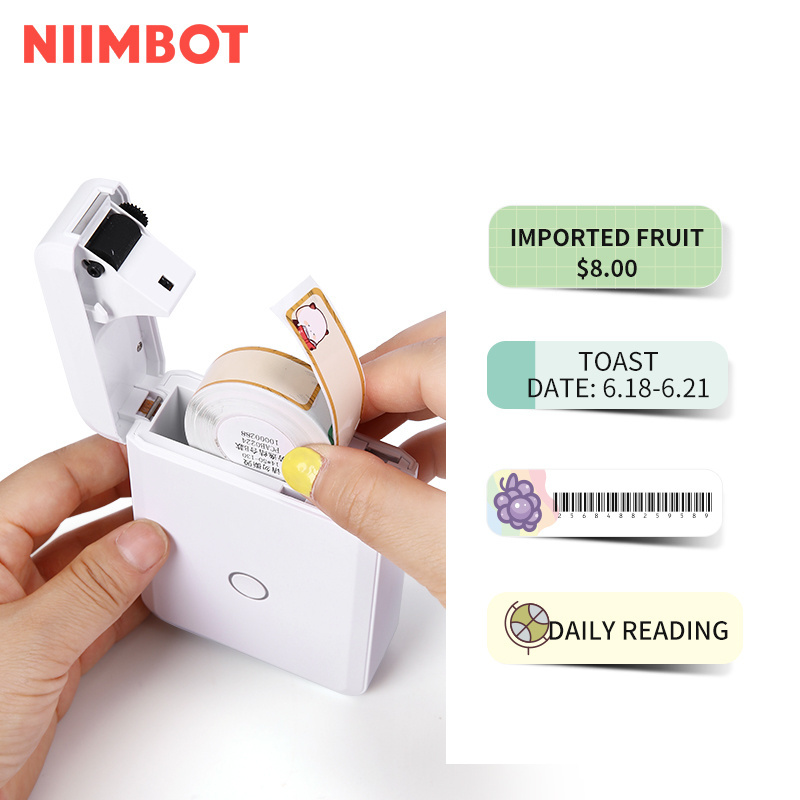 Fashion Custom Label Sticker Maker 15mm Wireless Mini Portable Mobile Phone Thermal Jewelry Direct Label Printer