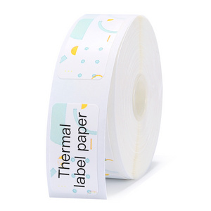 Custom Color Barcode Printer Label Self Adhesive Printed Logo Thermal Paper Label