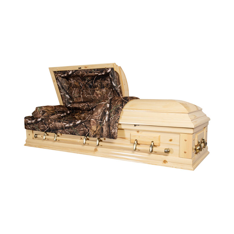 Competitive Germany Style Solid Wooden Coffin Wholesalers