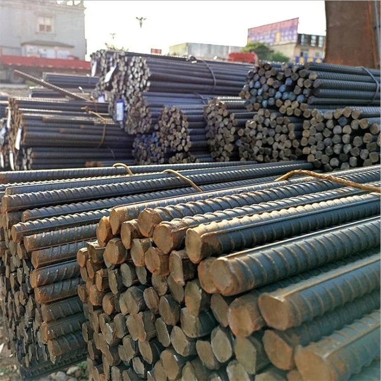 Steel Rebar  10mm  16mm  25mm Tmt Bars Price Deformed Steel Rebar for Concrete Building