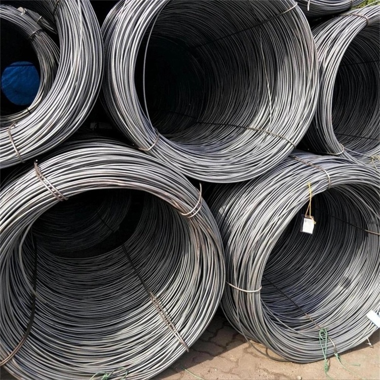 SAE1008 Wire Rod 5.5mm Low Carbon Wire Rod Steel Coil Hot Rolled Low Carbon Steel Wire Rod Material International Constructional