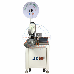 JCW-CST01 Fully automatic wire cutting stripping crimping machine car connector crimping twisting equipment