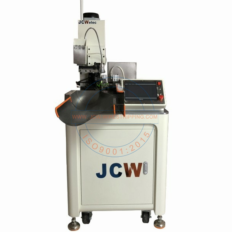 JCW-CST01 Fully automatic wire cutting stripping crimping machine car connector crimping twisting equipment