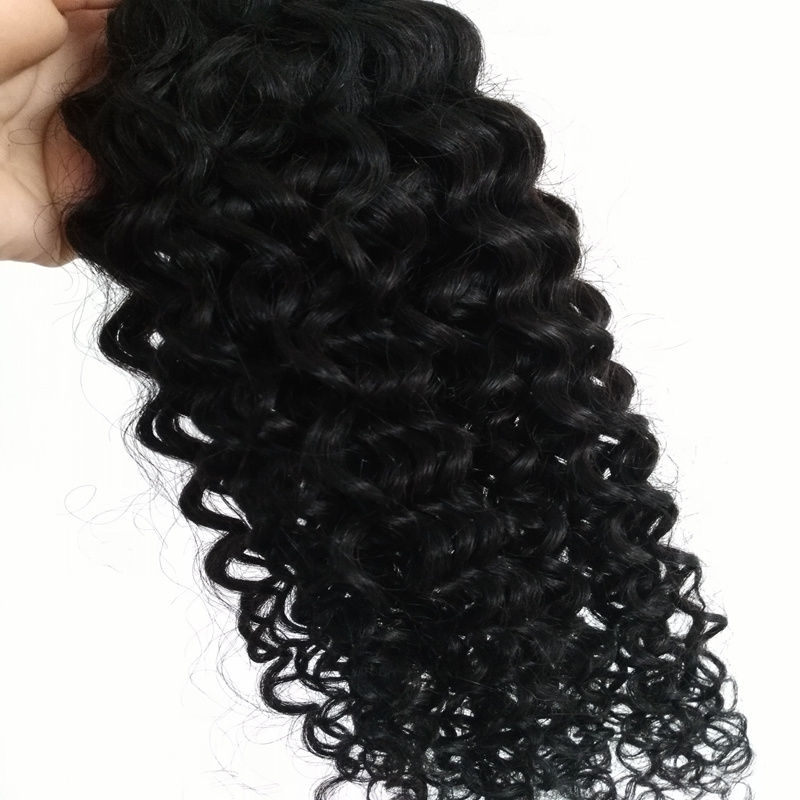 Virgin bulk indian hair, wholesale virgin raw curly indian hair extension , curly indian remy hair